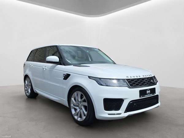Land Rover Range Rover Sport SUV, Petrol Plug-in Hybrid, 2021, White