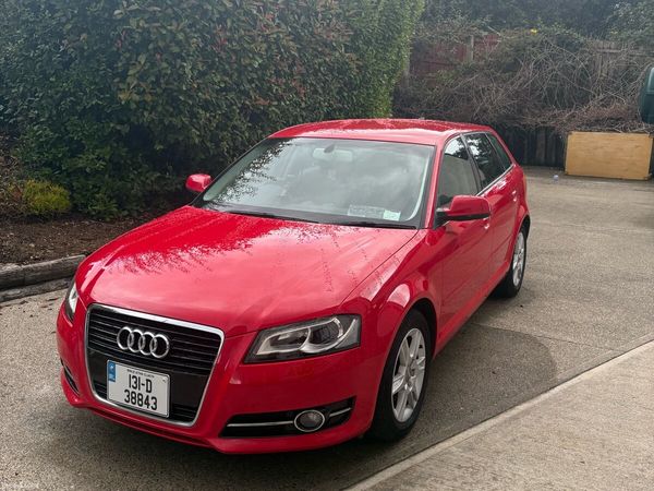 Audi A3 Hatchback, Petrol, 2013, Red