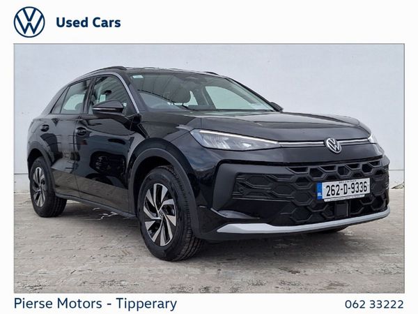 Volkswagen T-Roc SUV, Petrol, 2026, Black