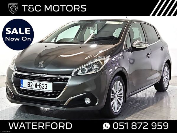 Peugeot 208 Hatchback, Petrol, 2018, Grey