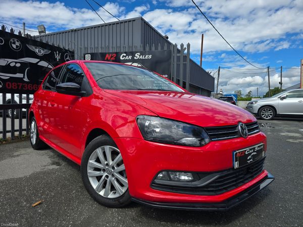 Volkswagen Polo Hatchback, Petrol, 2017, Red