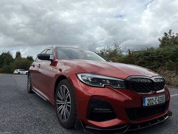 BMW 3-Series Saloon, Petrol Plug-in Hybrid, 2020, Orange
