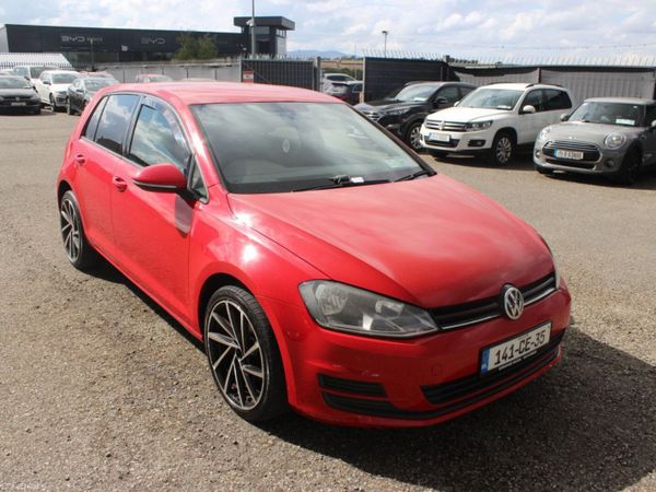 Volkswagen Golf Estate, Diesel, 2014, Red