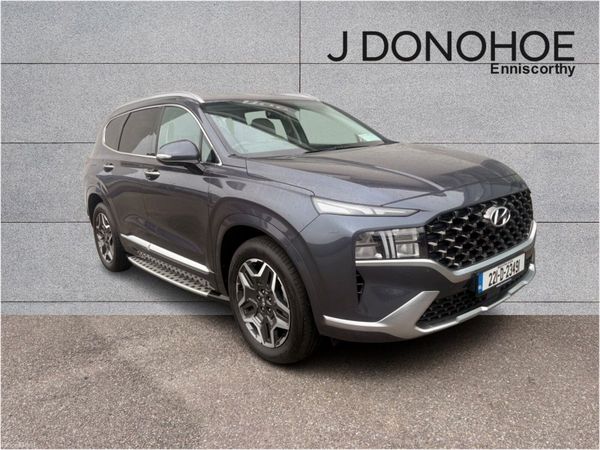 Hyundai Santa Fe SUV, Petrol Plug-in Hybrid, 2022, Blue