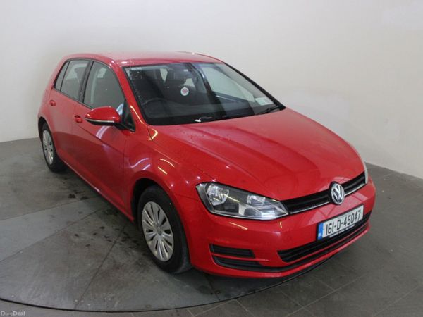 Volkswagen Golf Estate, Diesel, 2016, Red