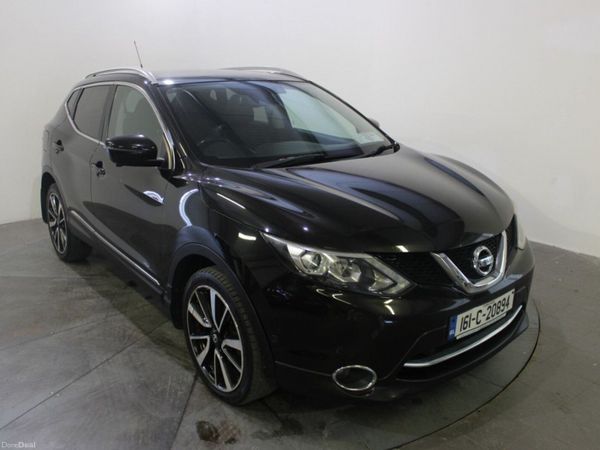 Nissan Qashqai Hatchback, Diesel, 2016, Black