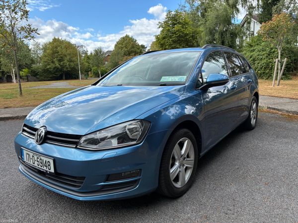 Volkswagen Golf Estate, Diesel, 2017, Blue