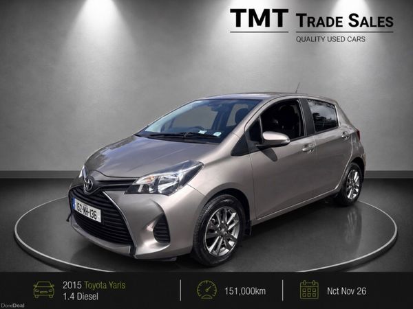 Toyota Yaris Hatchback, Diesel, 2015, Beige
