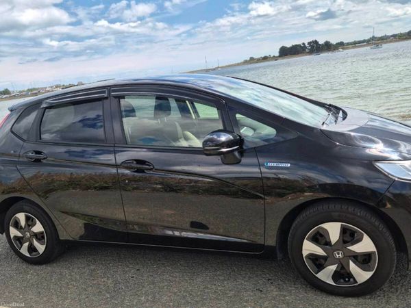 Honda Fit Hatchback, Petrol Hybrid, 2017, Black
