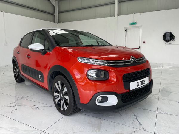 Citroen C3 Hatchback, Petrol, 2018, Orange