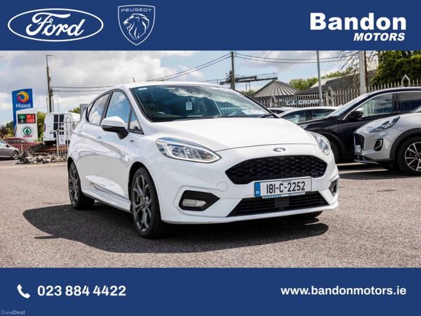 Ford Fiesta Hatchback, Petrol, 2018, White