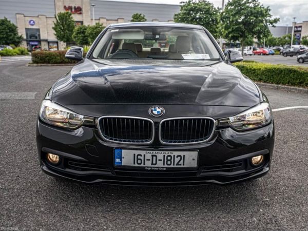 BMW 3-Series Saloon, Petrol, 2016, Black