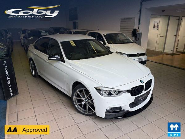 BMW 3-Series Saloon, Petrol Plug-in Hybrid, 2018, White