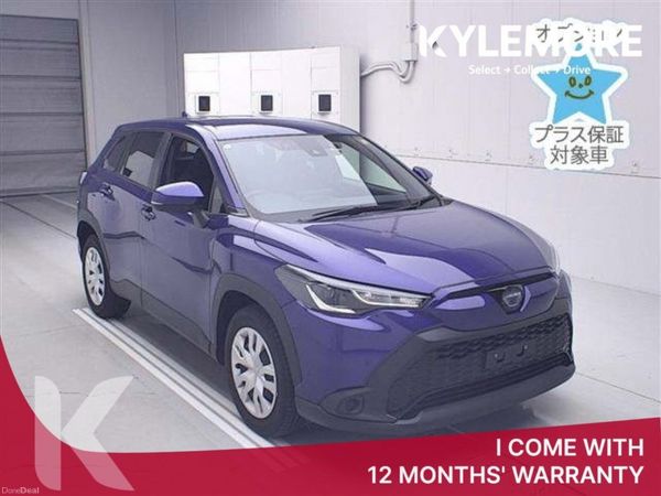 Toyota Corolla Cross SUV, Petrol Hybrid, 2023, Blue