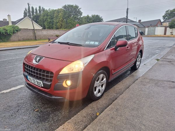 Peugeot 3008 Hatchback, Diesel, 2013, Red