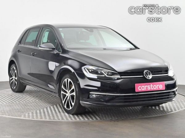 Volkswagen Golf Hatchback, Petrol, 2019, Black