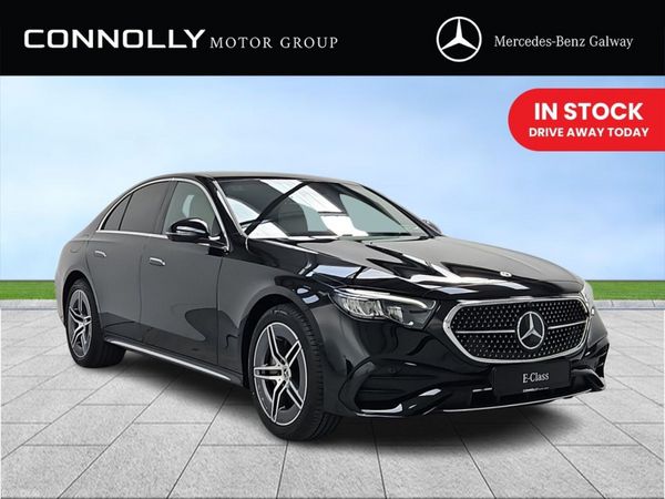 Mercedes-Benz E-Class Saloon, Diesel Plug-in Hybrid, 2026, Black