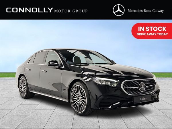 Mercedes-Benz E-Class Saloon, Diesel Plug-in Hybrid, 2026, Black