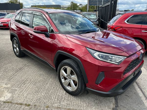 Toyota RAV4 SUV, Petrol Hybrid, 2021, Red