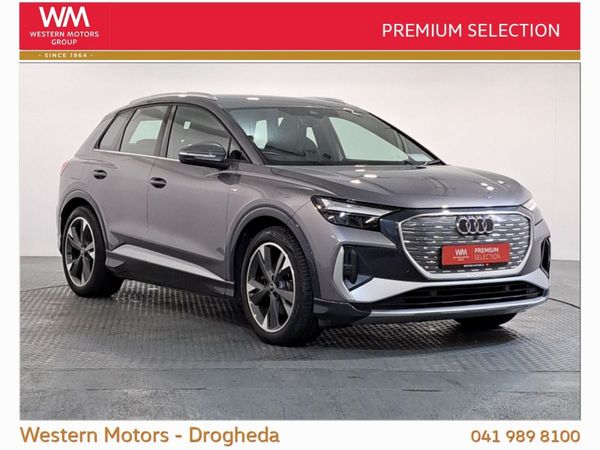 Audi Q4 e-tron SUV, Electric, 2021, Grey