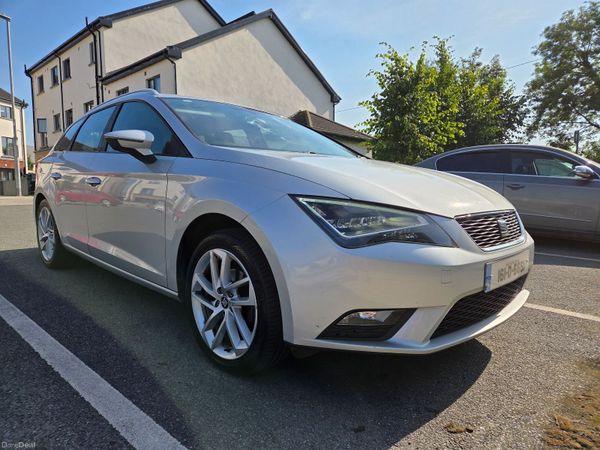 SEAT Leon Estate, Diesel, 2016, Silver