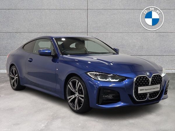 BMW 4-Series Coupe, Petrol, 2022, Blue