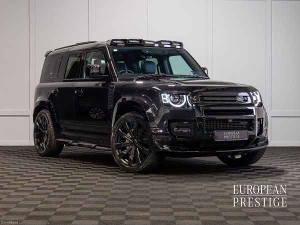 Land Rover Defender SUV, Petrol Plug-in Hybrid, 2023, Black