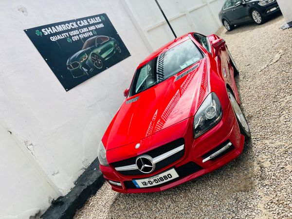 Mercedes-Benz SLK Convertible, Diesel, 2012, Red