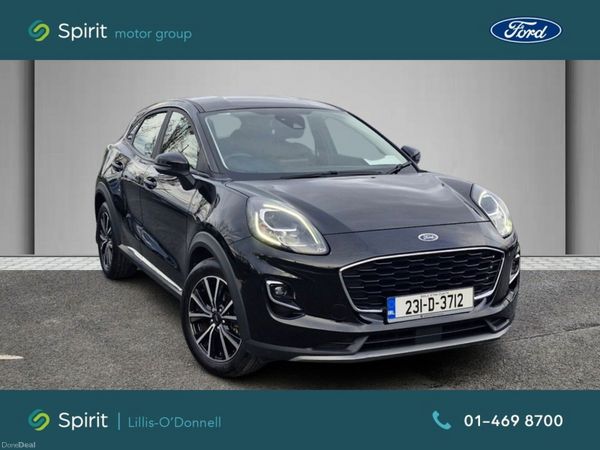 Ford Puma MPV, Petrol Hybrid, 2023, Black