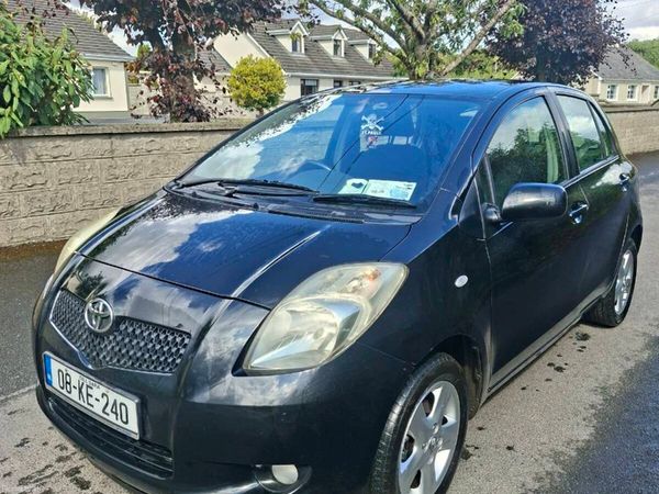 Toyota Yaris Hatchback, Petrol, 2008, Black