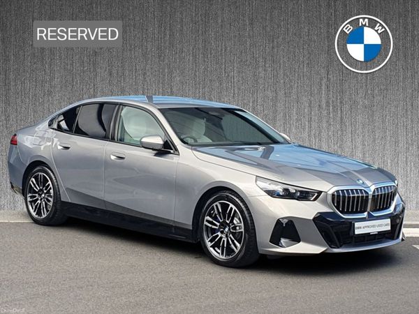 BMW 5-Series Saloon, Petrol Plug-in Hybrid, 2026, Grey