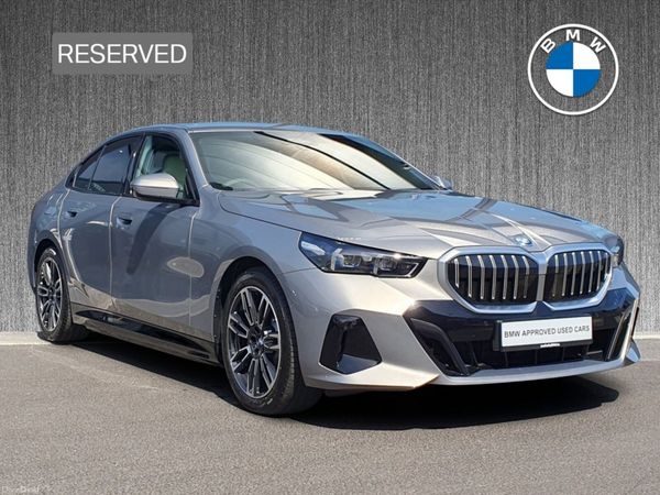 BMW 5-Series Saloon, Petrol Plug-in Hybrid, 2026, Grey