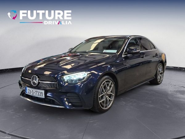 Mercedes-Benz E-Class Saloon, Diesel Plug-in Hybrid, 2023, Blue