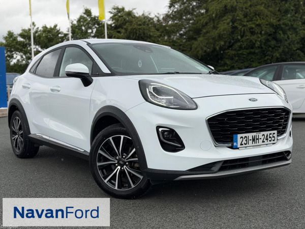 Ford Puma SUV, Petrol Hybrid, 2023, White