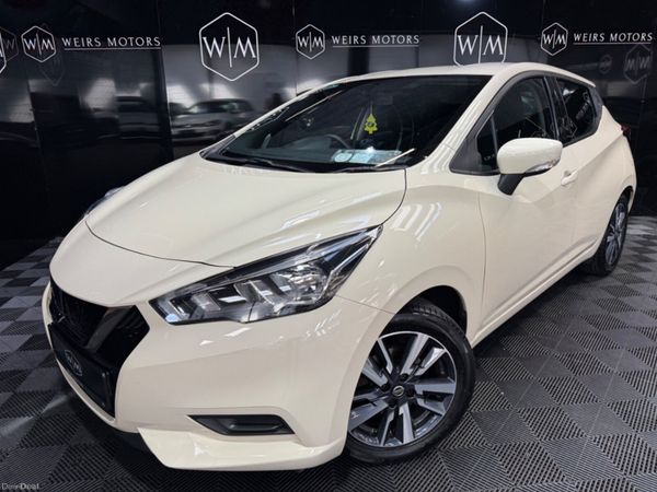 Nissan Micra Hatchback, Petrol, 2019, White