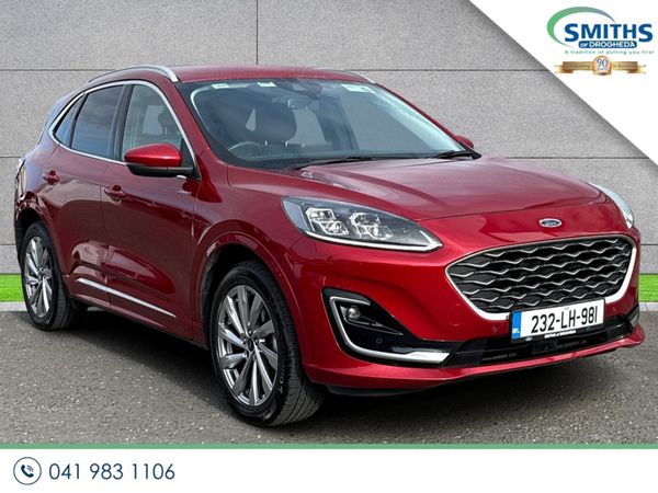 Ford Kuga MPV, Petrol Plug-in Hybrid, 2023, Red