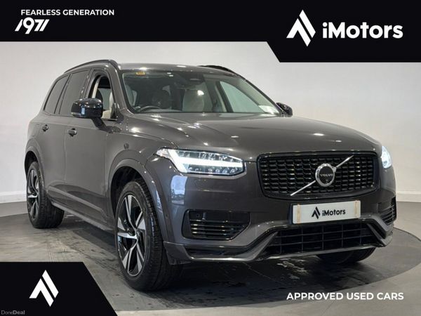 Volvo XC90 SUV, Petrol Plug-in Hybrid, 2024, Grey