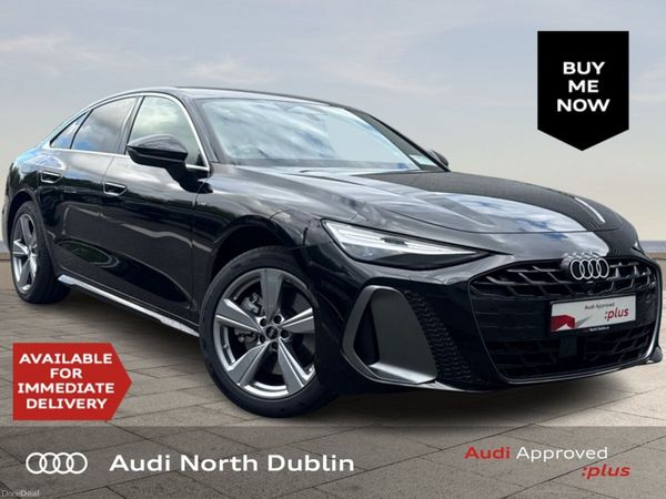 Audi A6 Saloon, Petrol Plug-in Hybrid, 2026, Black