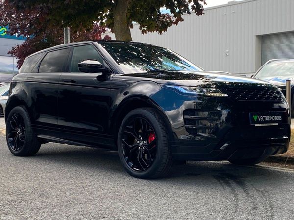 Land Rover Range Rover Evoque SUV, Petrol Plug-in Hybrid, 2022, Black