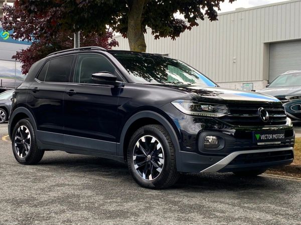 Volkswagen T-Cross SUV, Petrol, 2023, Black
