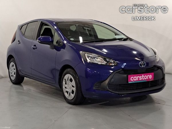 Toyota Aqua Hatchback, Petrol Hybrid, 2022, Blue