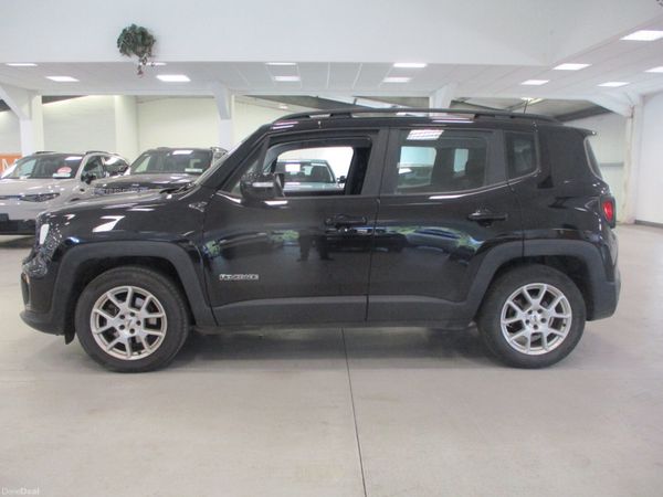 Jeep Renegade SUV, Petrol Hybrid, 2024, Black