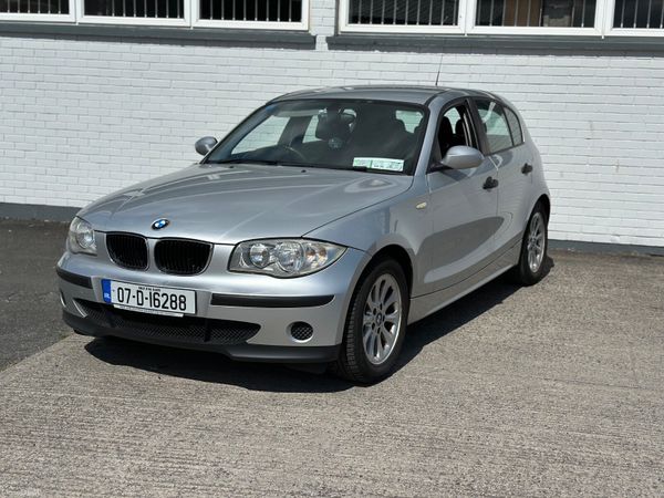 BMW 1-Series Hatchback, Petrol, 2007, Silver