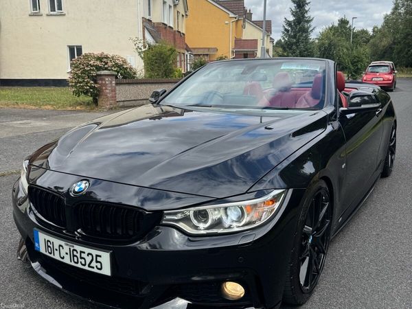 BMW 4-Series Convertible, Diesel, 2016, Black