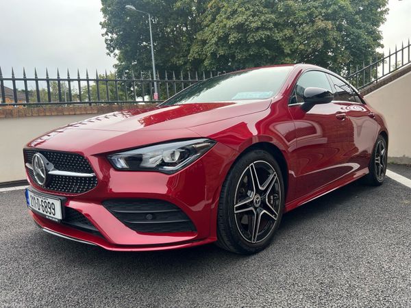 Mercedes-Benz CLA Saloon, Petrol, 2021, Red