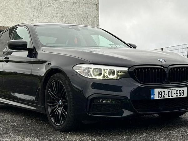 BMW 5-Series Saloon, Diesel, 2019, Black