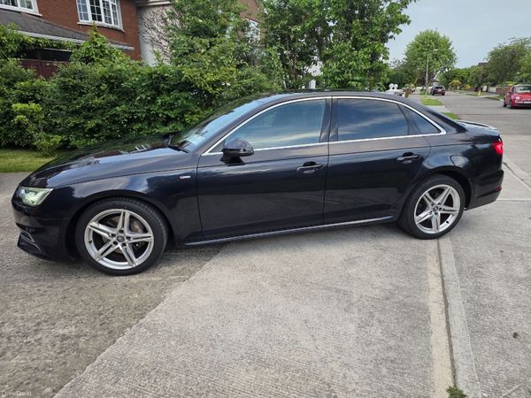 Audi A4 Saloon, Diesel, 2017, Blue
