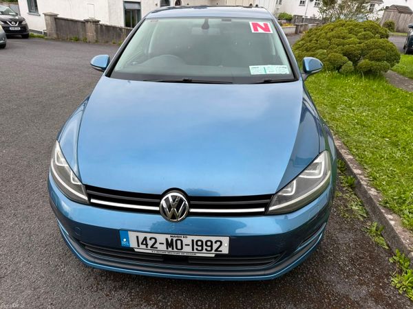 Volkswagen Golf Hatchback, Petrol, 2014, Blue
