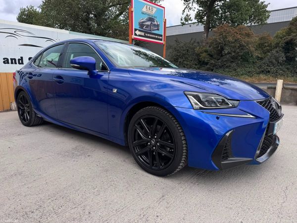 Lexus IS Saloon, Petrol Hybrid, 2017, Blue