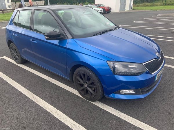 Skoda Fabia Hatchback, Petrol, 2015, Blue